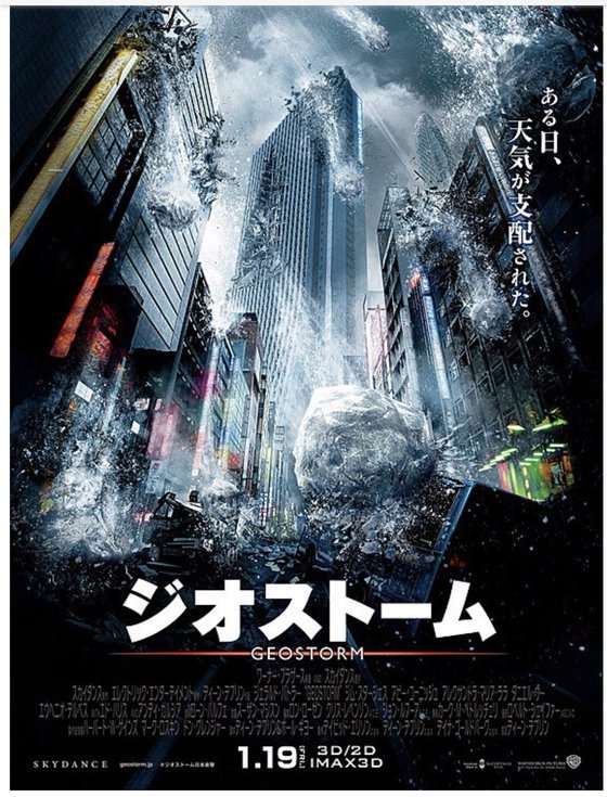 映画『ジオストーム』あらすじ・キャスト・感想ネタバレ！