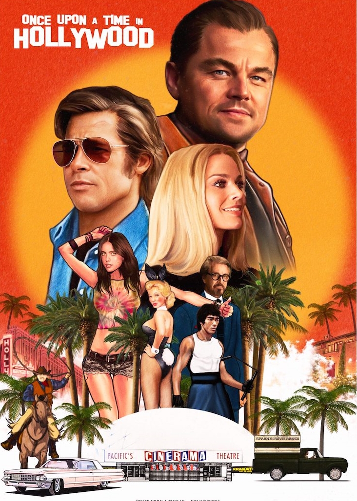 映画『ワンス・アポン・ア・タイム・イン・ハリウッド』あらすじ・キャスト・感想ネタバレ！